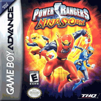 Power Rangers - Ninja Storm (USA) Game Cover